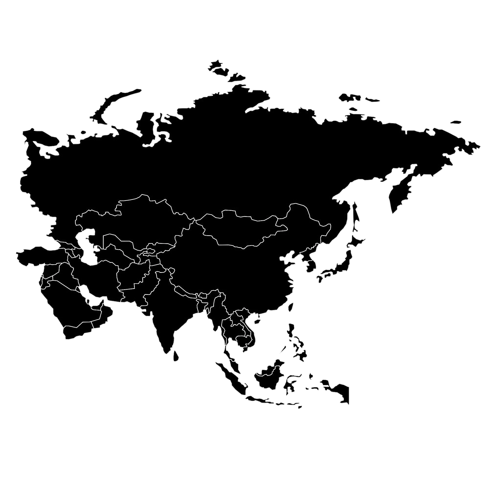 Asia map